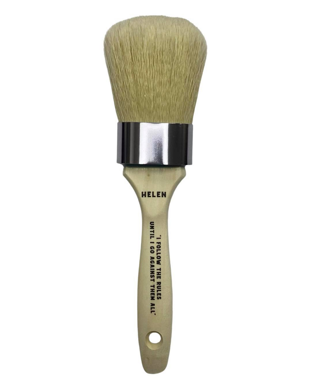 Helen Oval Long  1.5" Clay & Chalk  Paint Brush
