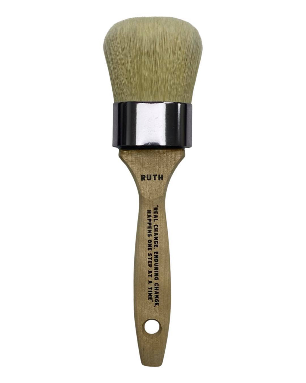 Ruth 1.5" Oval Short Clay & Chalk Paint Brush