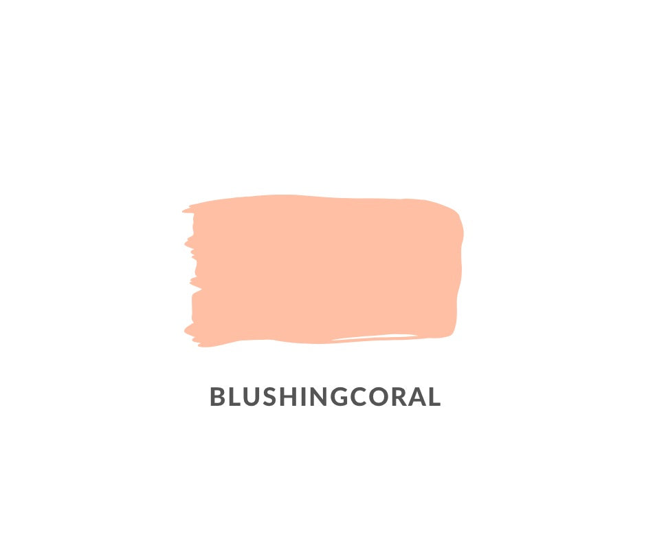 Botanical - Blushing Coral Clay and Chalk Paint