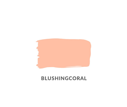 Botanical - Blushing Coral Clay and Chalk Paint