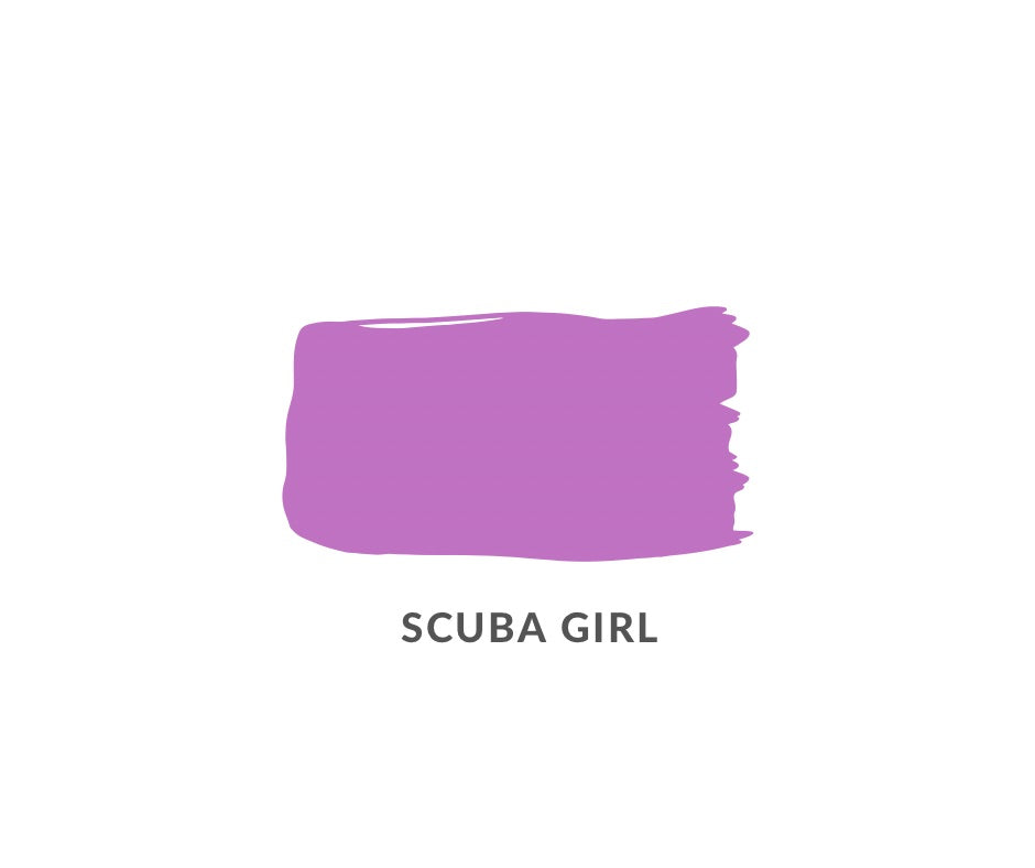 Coastal - Scuba Girl Clay and Chalk Paint
